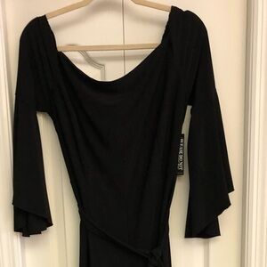 NWT NY&Co Black full length Jumpsuit